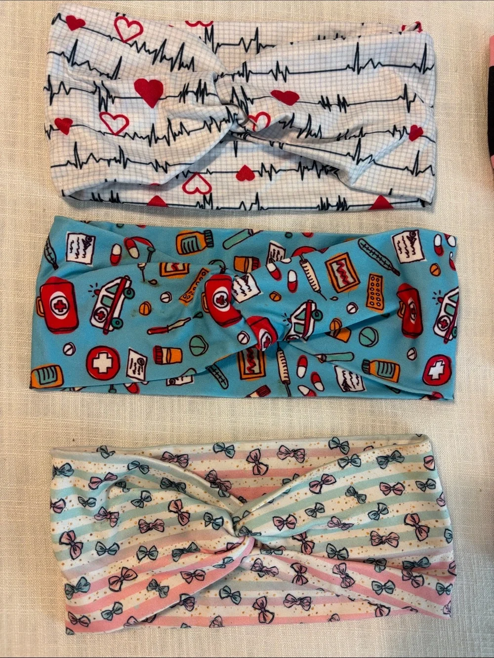 Nursing bundle Cotton Blend Headbands - Assorted Colors and Prints